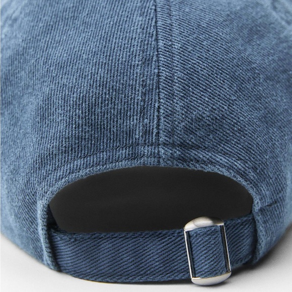 Zara limited edition minimalist denim cap - Picture 5 of 8